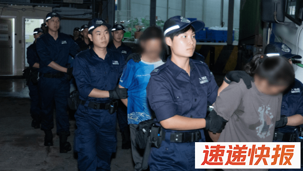 入境处搜查元朗物流仓